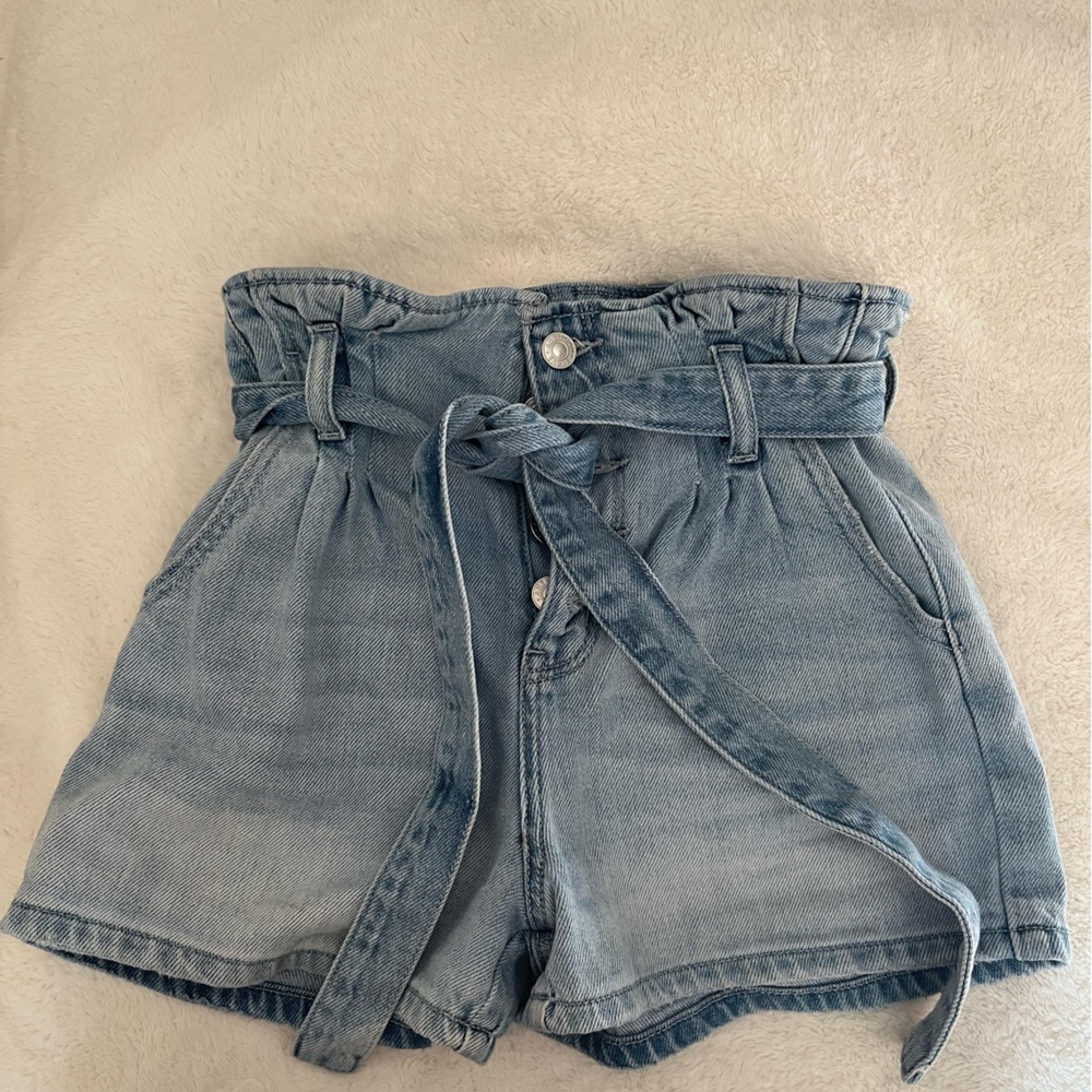American Eagle paper bag shorts size 00